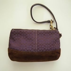 Coach wristlet